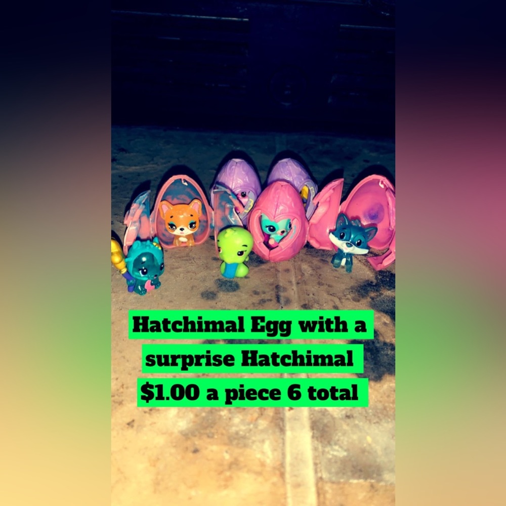 6 Mini Hatchimal Eggs with Surprise Hatchimal